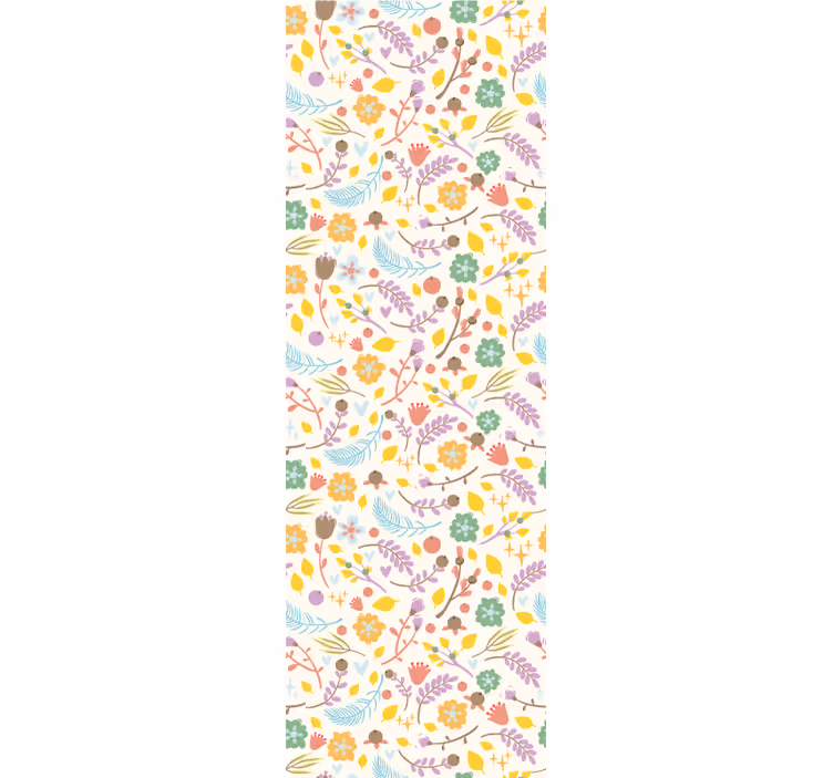 Tapete Blätter botanischer garten - TenStickers