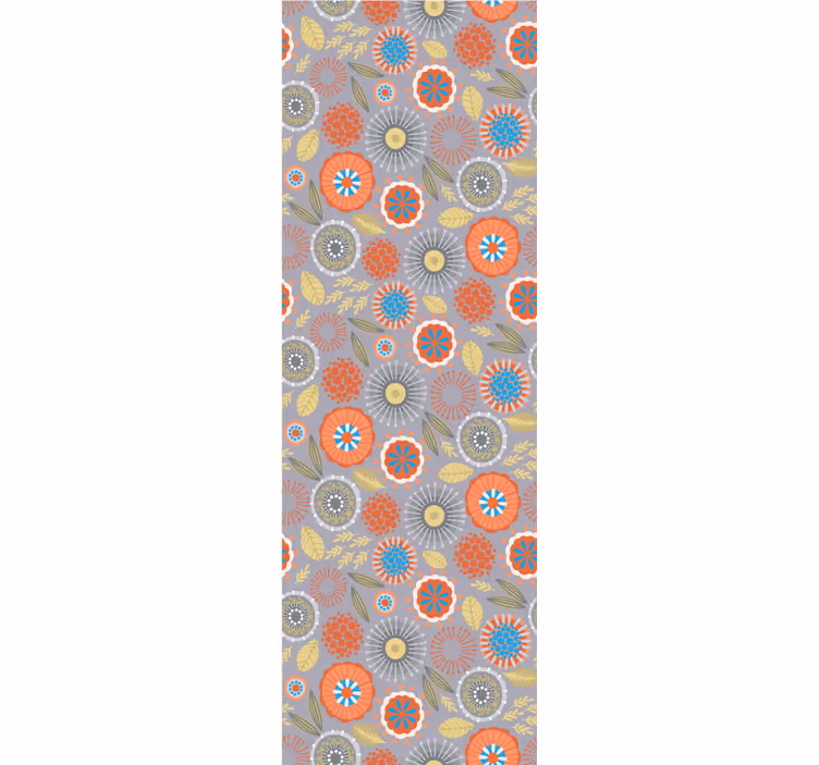 Blumentapete blütenexplosion - TenStickers