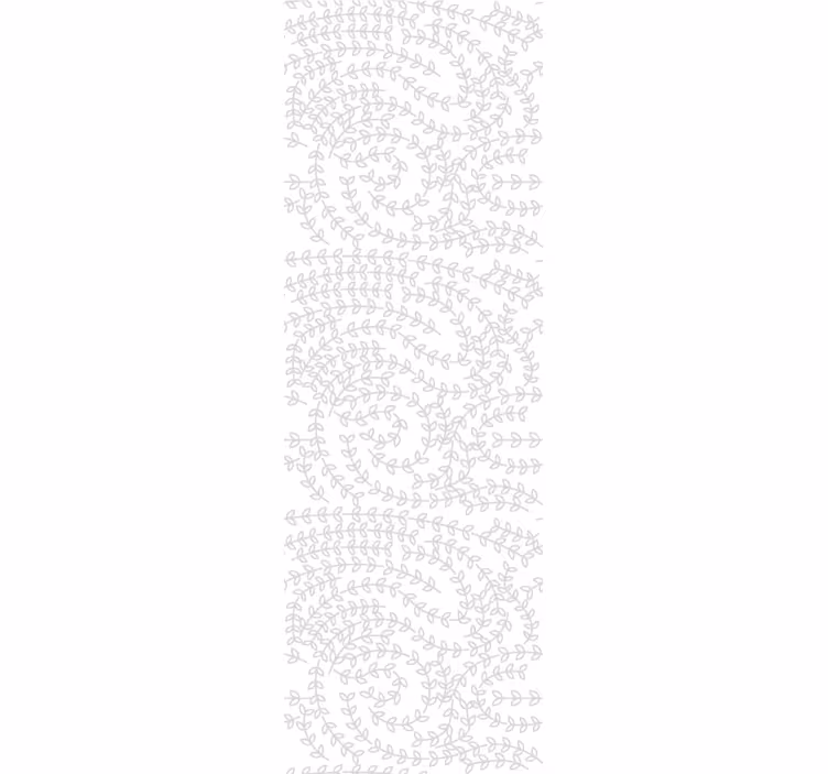 Tapete  Natur Blätter komplizierte Linienmuster - TenStickers