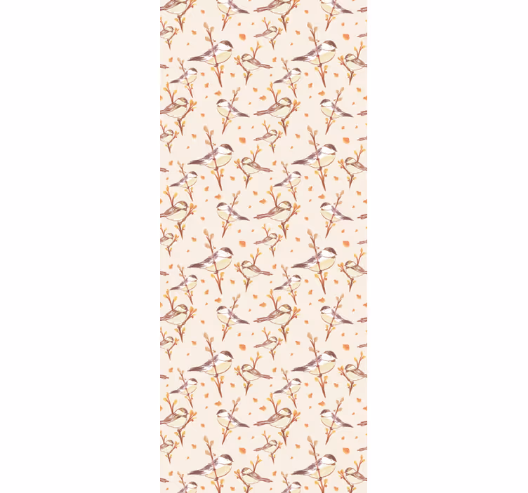Tapete Natur florales Anmut-Motiv - TenStickers