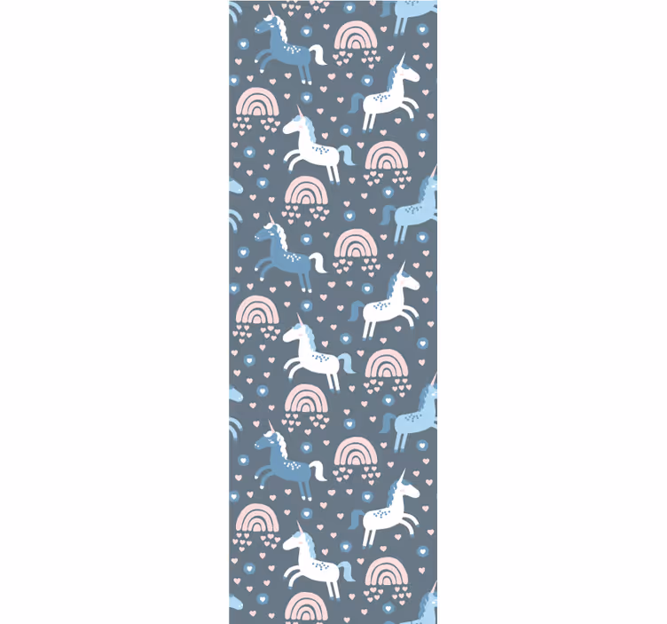 Tapete tiere giraffe regenbogen motiv - TenStickers