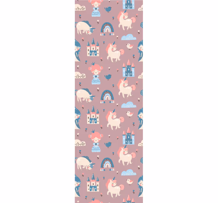 Tapete Baby märchen-einhörner - TenStickers