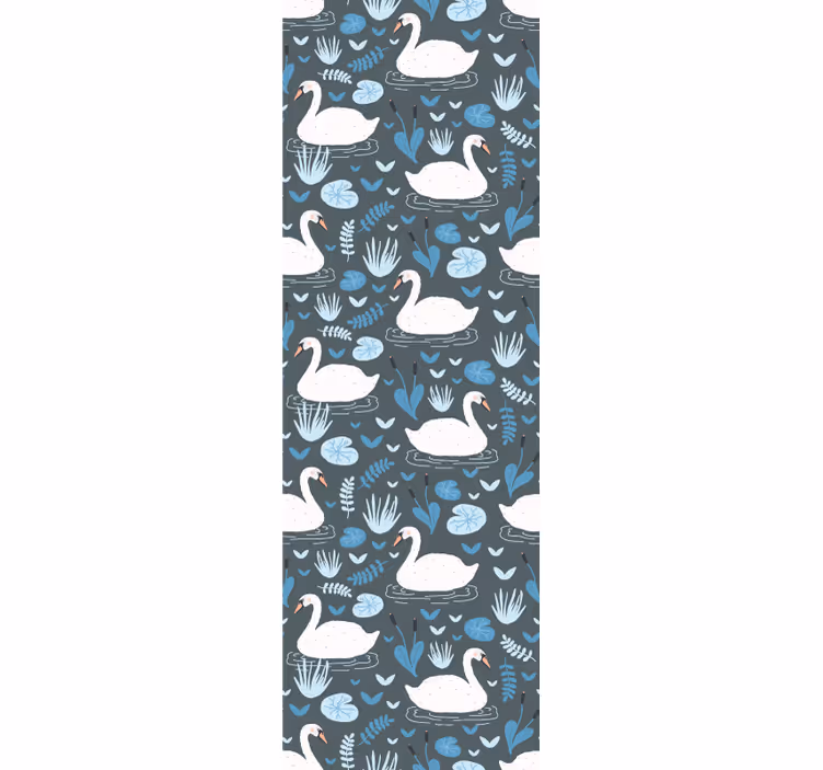 Tapete Vögel schwanensee motiv - TenStickers