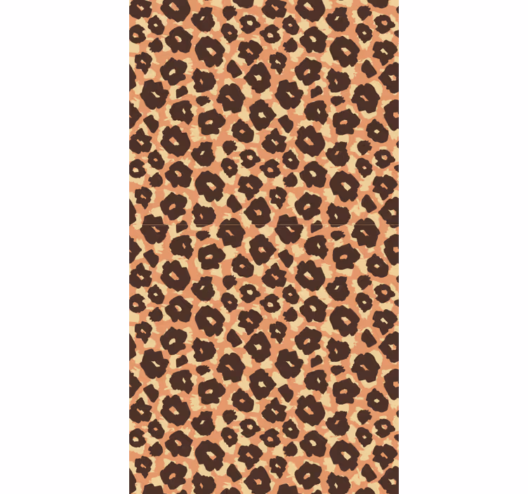 Tapete leopard im leopardenflecken muster - TenStickers