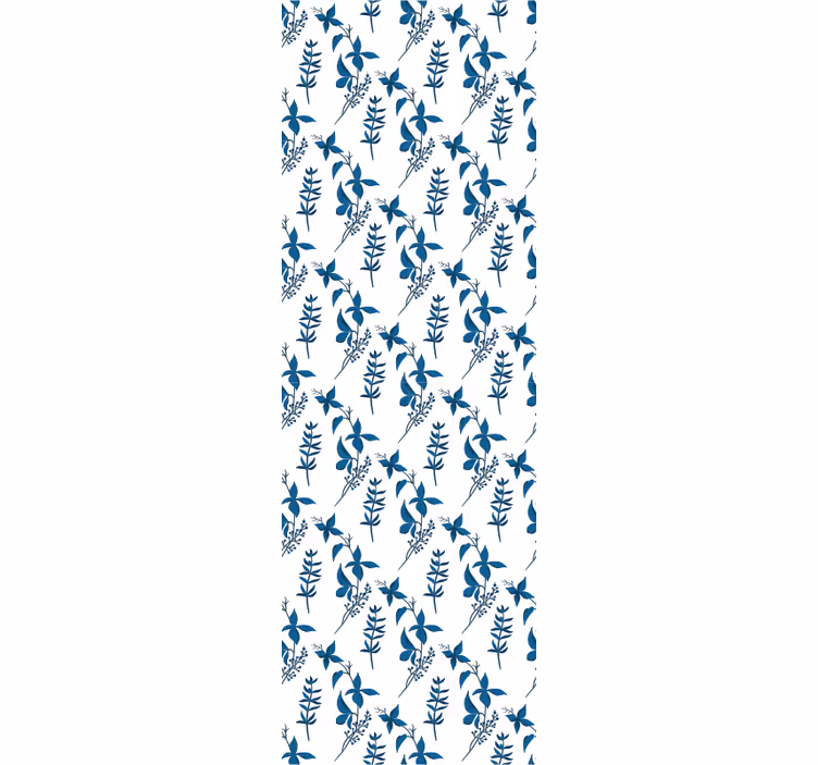 Blumentapete sanfte botanische komposition - TenStickers