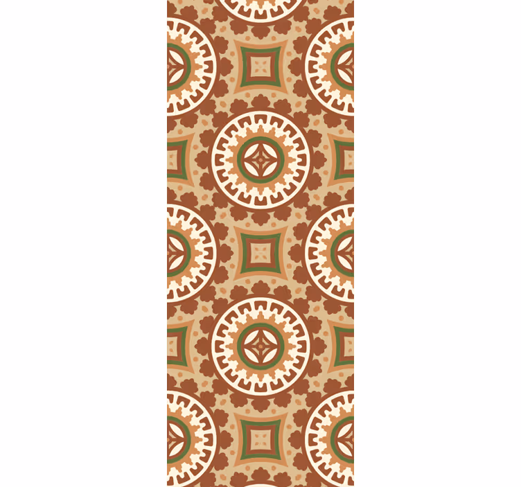 Fliesen Tapete geometrischen ornamenten - TenStickers
