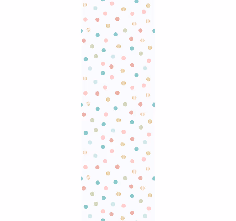 Tapete Kreise bunter Spaß - TenStickers
