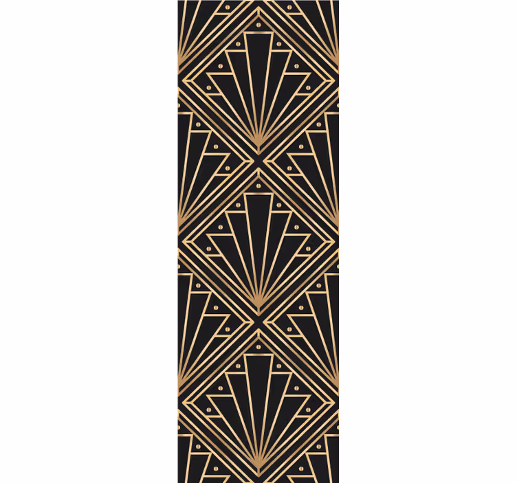 Tapete geometrische Muster art-deco-geometrie - TenStickers