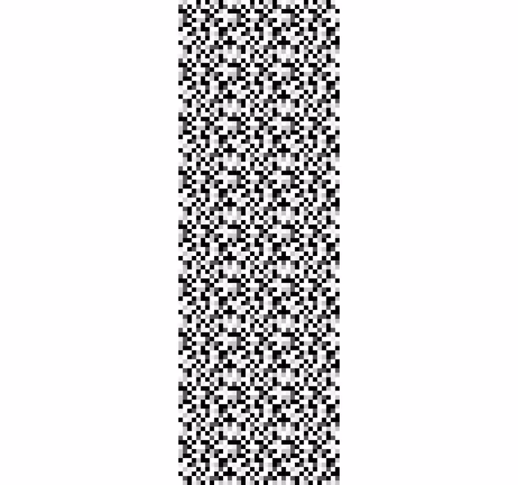 Tapete geometrische Muster geometrisches hahnentrittmuster - TenStickers