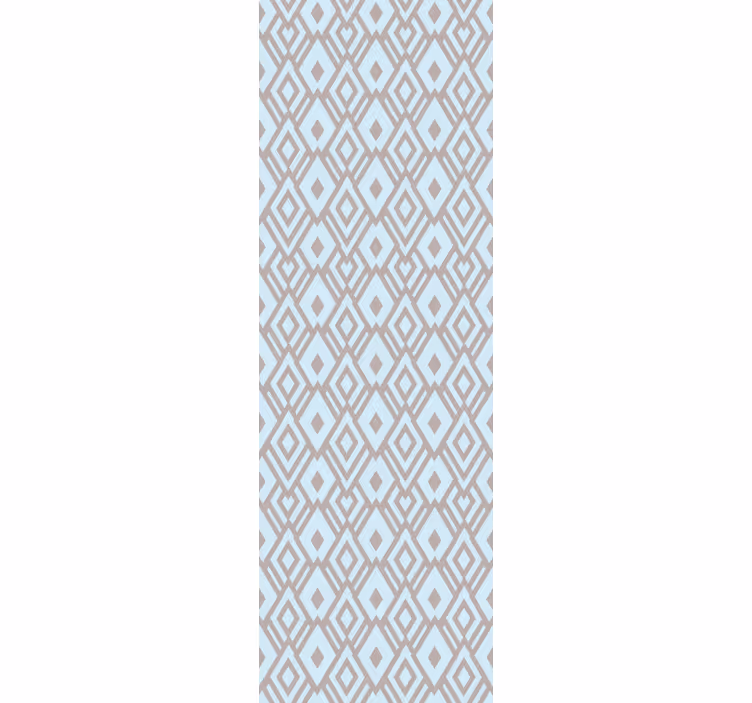Tapete geometrisch Rautenmotiv - TenStickers