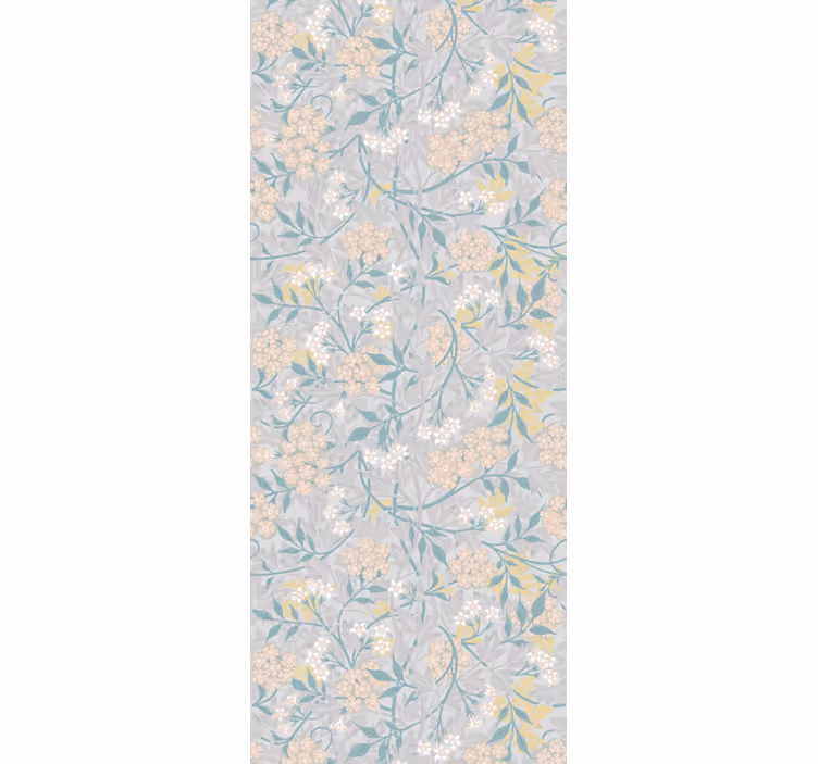 Blumentapete Natur hortensie Eleganz - TenStickers