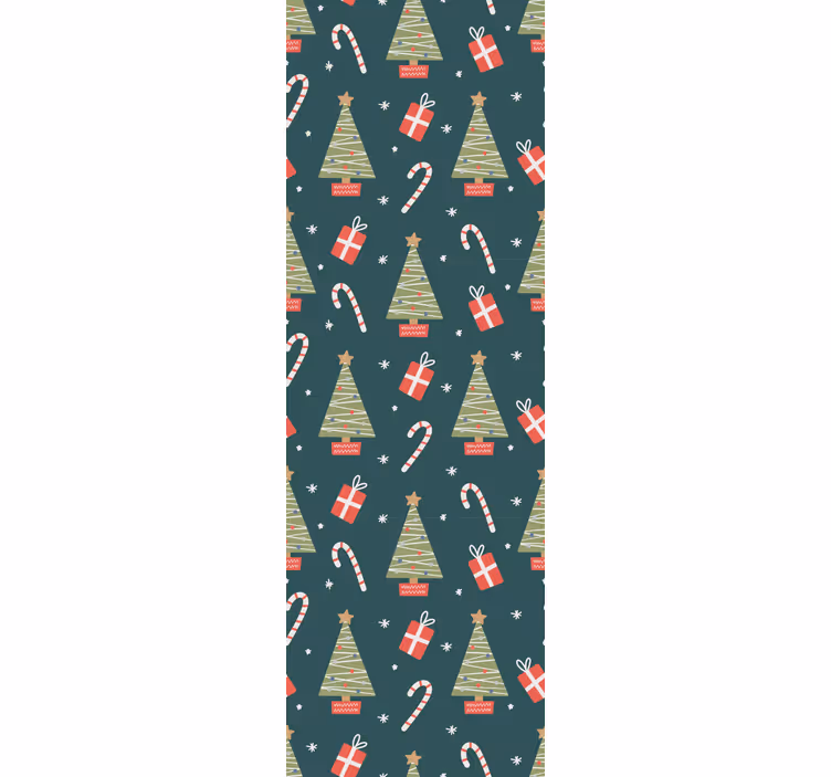 Weihnachtstapete festtagsdekor - TenStickers