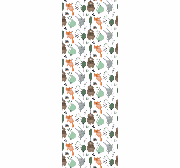 Tapete Tiere waldtiermotive - TenStickers
