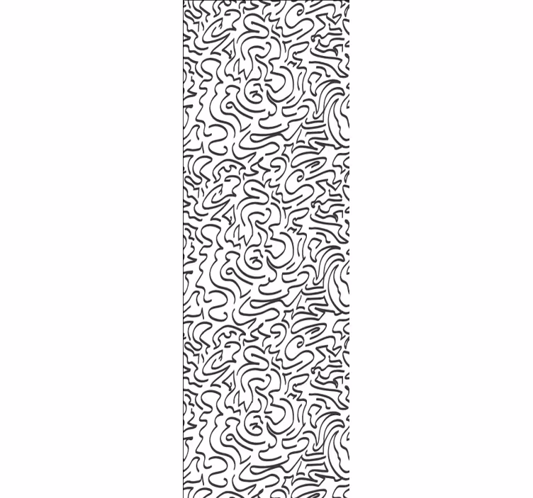 Tapete Abstrakt kringel-muster - TenStickers