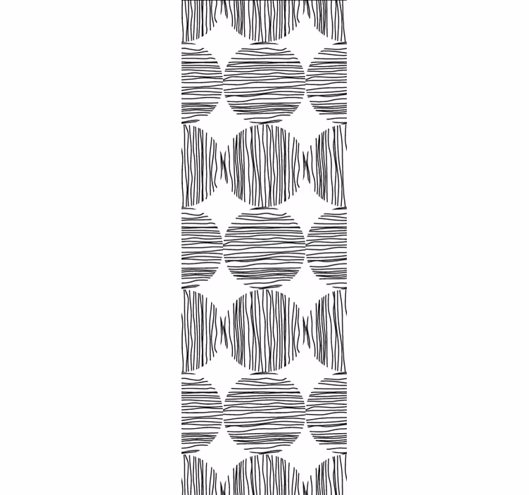 Zebra Tapete zebramuster streifen - TenStickers