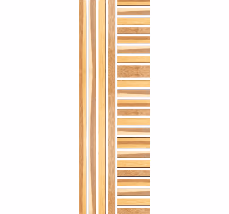 Tapete gestreift gestreiftes holz - TenStickers