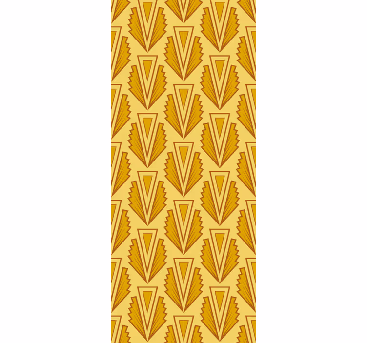Tapete geometrisch stilvolles chevron-muster - TenStickers