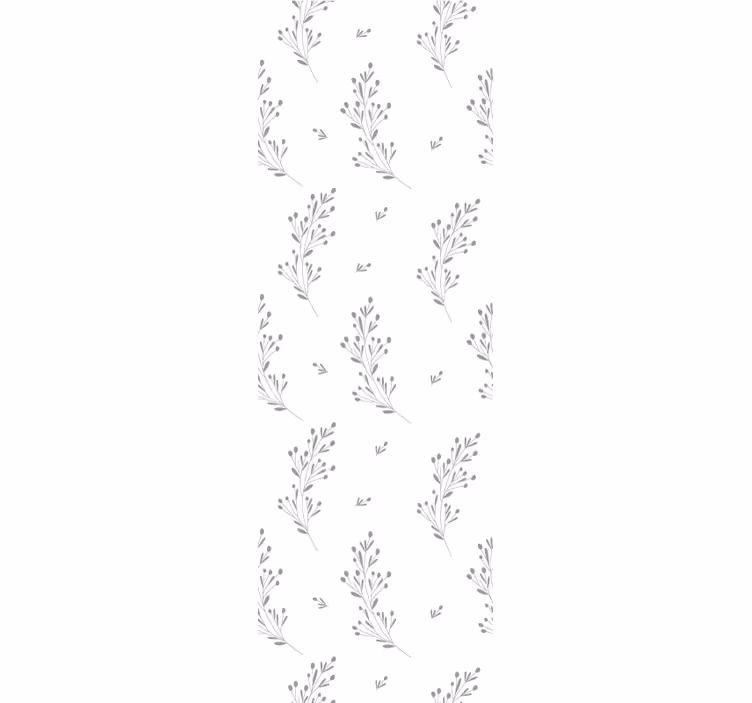 Blumentapete in beiger floraler eleganz - TenStickers
