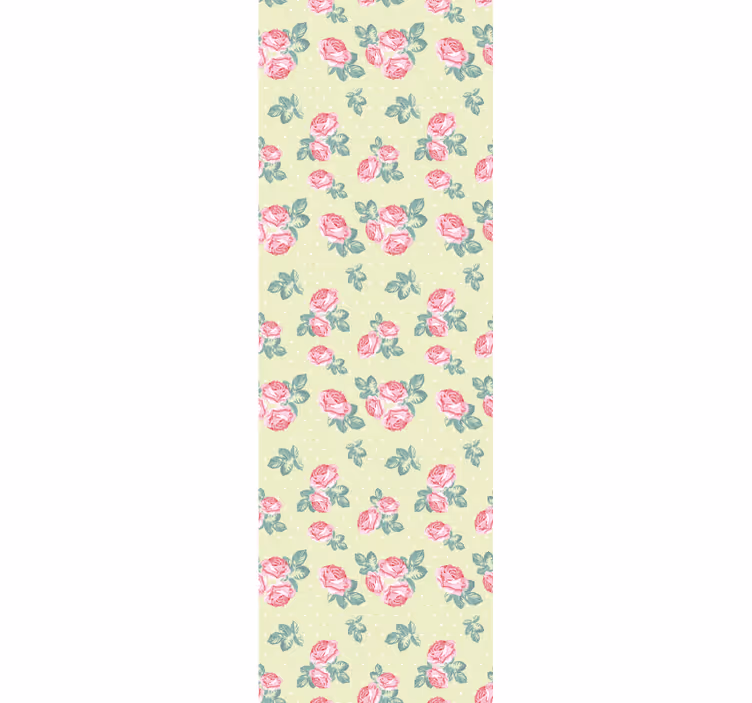 Blumentapete klassisches blumendesign - TenStickers
