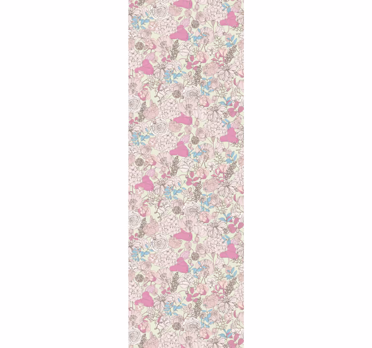 Tapete florale Ornamente vintage klassischer garten - TenStickers