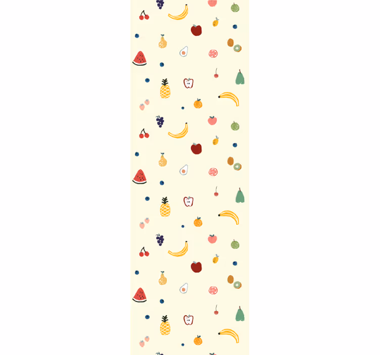 Tapete Küche fruchtmusterdesign - TenStickers