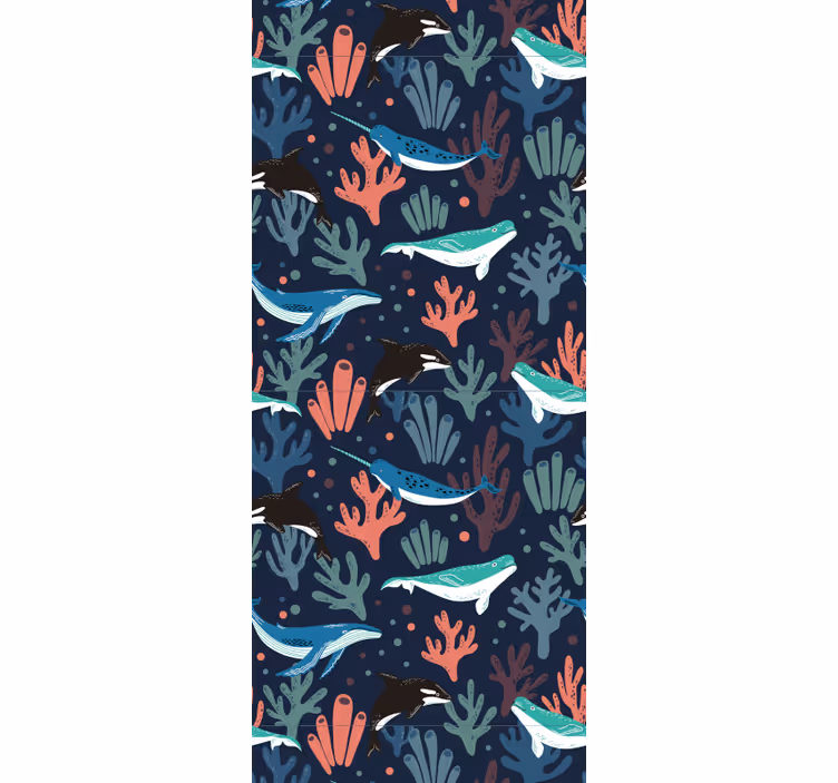Tapete Fische unterwasserszene - TenStickers