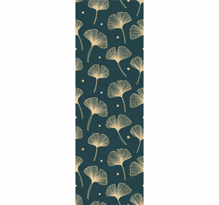 Tapete Blätter elegantes blattdisplay - TenStickers