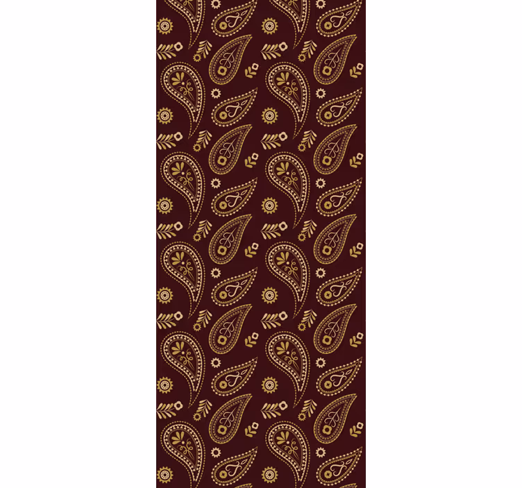 Tapete Esszimmer paisley-muster-design - TenStickers