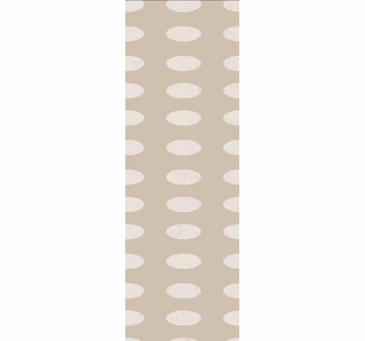 Tapete kreise im ovalen musterdesign - TenStickers
