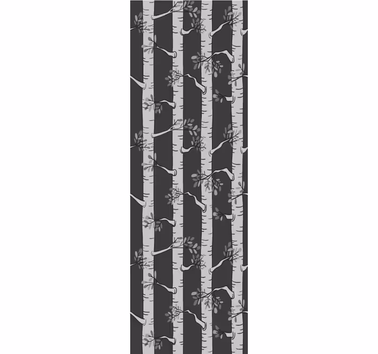 Tapete Baum eleganter birkenwald - TenStickers