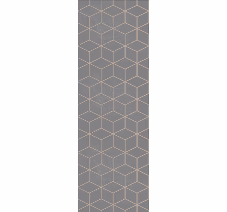 Tapete 3D geometrische Würfelstruktur - TenStickers