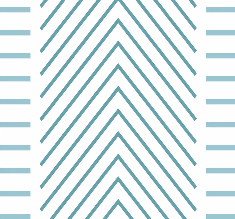 Tapete Wohnzimmer stilvolle chevron-linien - TenStickers