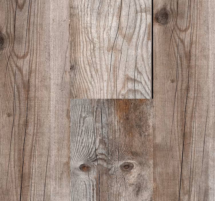 Tapete Wohnzimmer rustikale Holzstrukturen - TenStickers