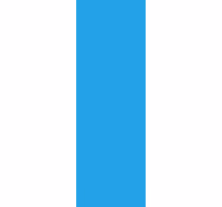 Vliestapete in schlichtem blau - TenStickers