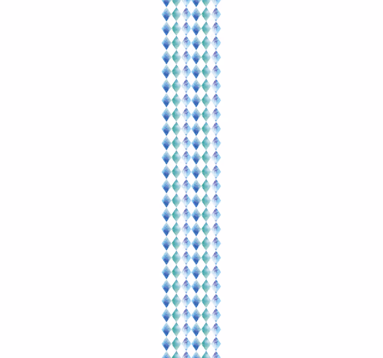 Tapete Jugendzimmer Wasserfarben Harlekin Muster - TenStickers