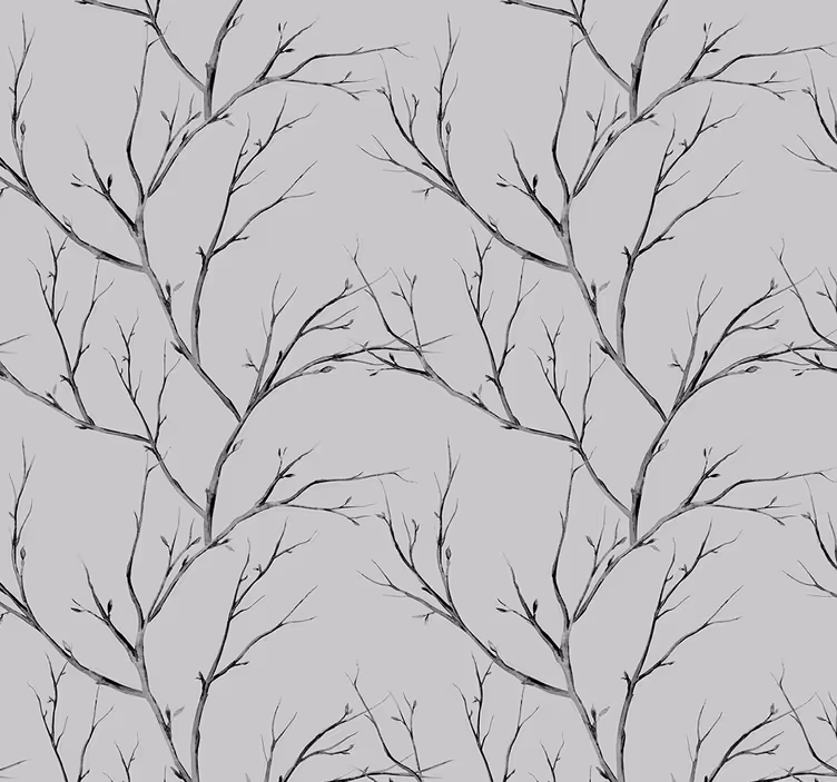 Fototapete Natur schöne graue Bäume - TenStickers