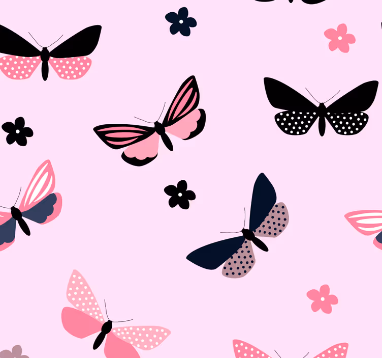 Tapete Schmetterling schmetterlingsmotiv - TenStickers