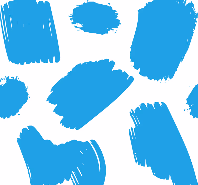 Tapete abstrakt mit abstrakten pinselstrichen - TenStickers