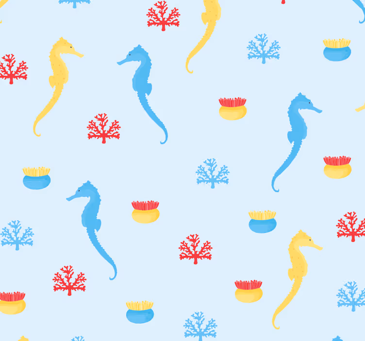 Tapete Fische meeresmotiv - TenStickers
