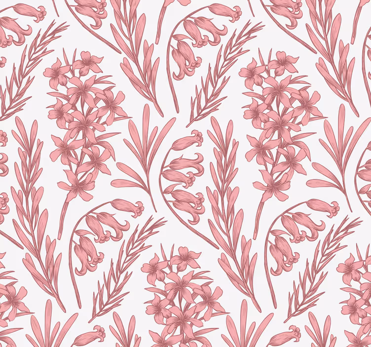 Fototapete Natur rosa Lavendel - TenStickers