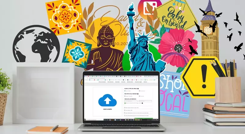 Personalisierbare Aufkleber