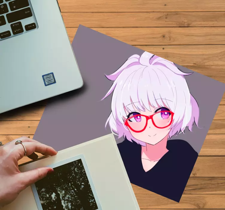 Anime mauspad mit bezauberndem anime charakter - TenStickers