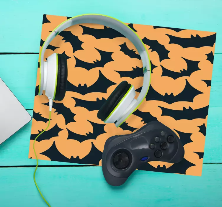 Anime mauspad mit fledermausmuster design - TenStickers