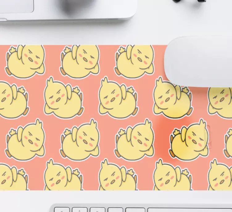 Anime mauspad mit niedlichen cartoonfiguren - TenStickers