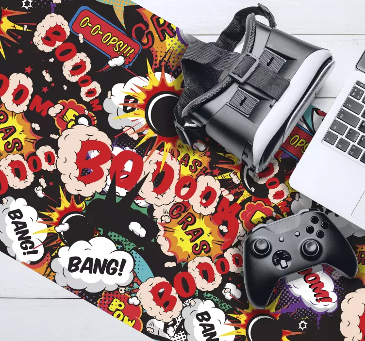 Erstaunliches Boom Gaming Mauspad - TenStickers