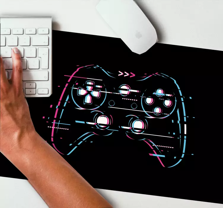 Gaming mauspad bunter spielcontroller - TenStickers