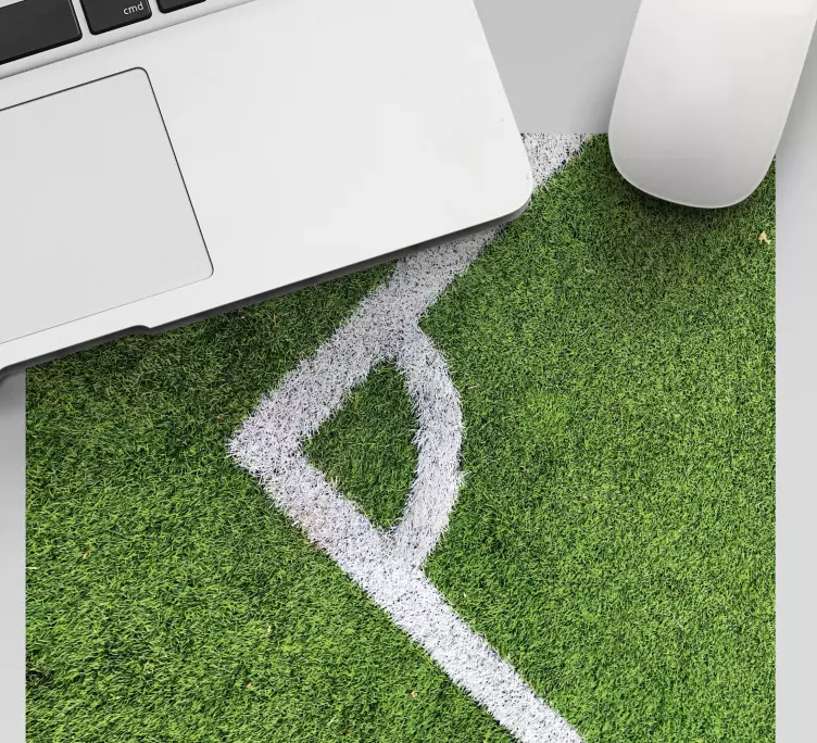Gaming mauspad mit fußballfeld grafik - TenStickers