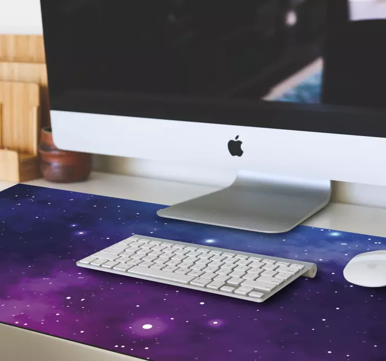 Gaming mauspad mit kosmischem weltraum-hintergrund - TenStickers
