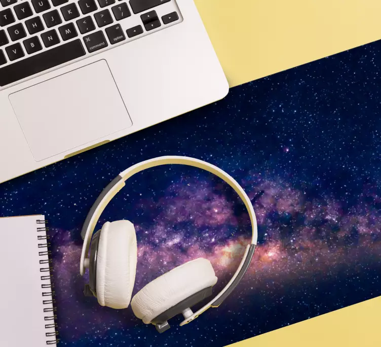 Gaming Mauspad Milchstraße und sternenhimmel - TenStickers