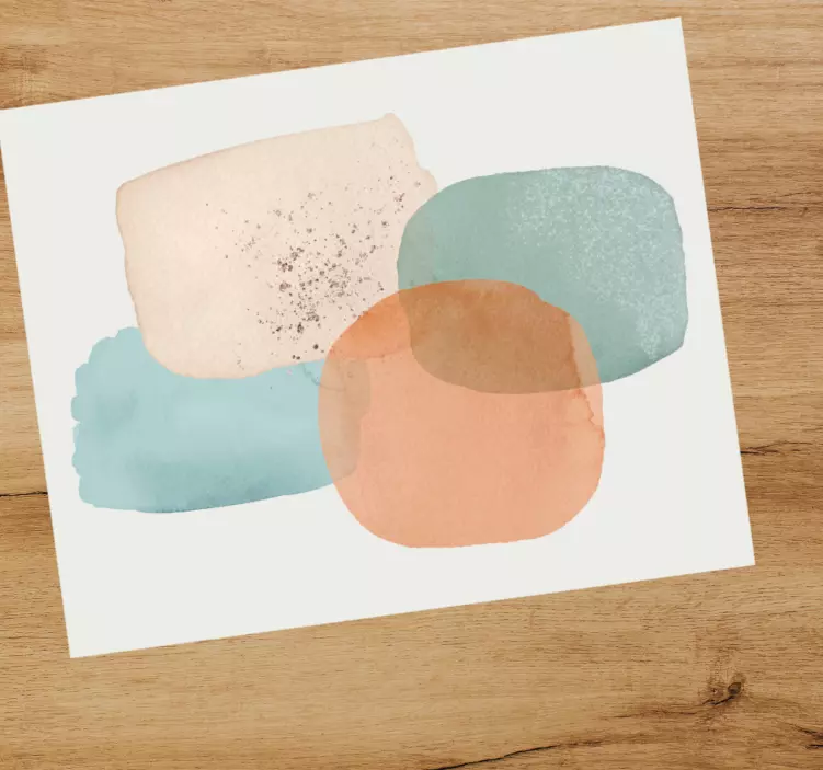 Mauspad Muster abstrakte farbmuster - TenStickers